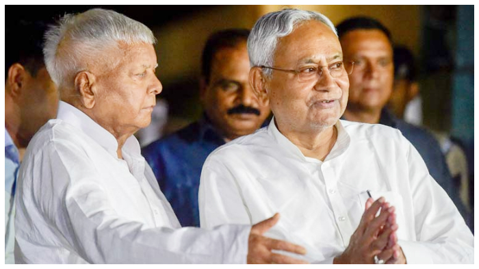 Lalu on Nitish