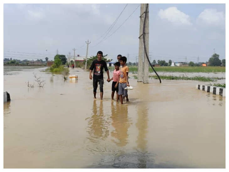 patna flood area in fatuha