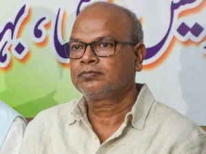 कांग्रेस प्रदेश अध्यक्ष राजेश राम।